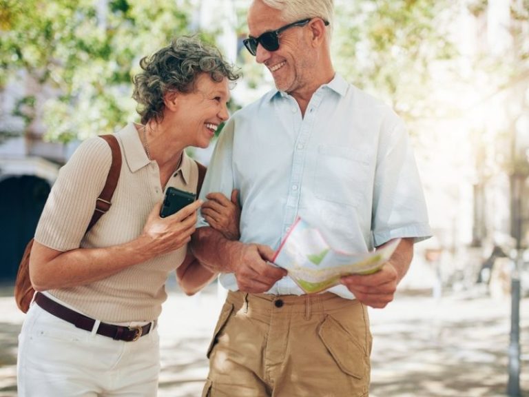 retired couple